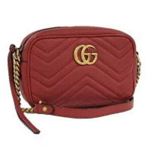 Gucci GG Marmont Shoulder Bag Red